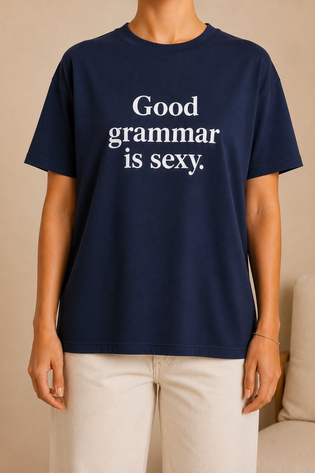Camiseta Good grammar is sexy. - Imagem 3